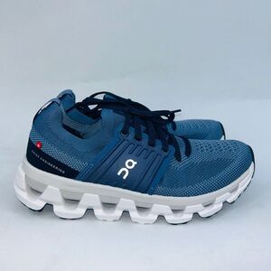 ON-RUNNING WOMENS CLOUDSWIFT 3 METAL/WHITE COMFORTABLE FIRM SNEAKERS SIZE 8B